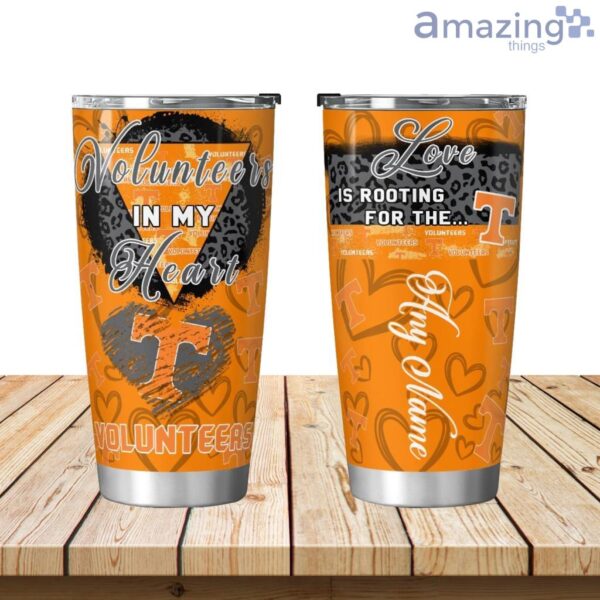 Tennessee Volunteers is my Love Personalized Tumbler 20oz Product Photo 1