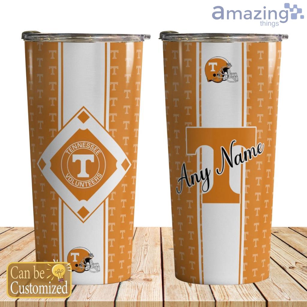 Tennessee Volunteers Team Pattern Personalized 30oz Tumbler image Tennessee Volunteers Team Pattern Personalized 30oz Tumbler Product Photo 1