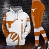 Texas Longhorns Combo Hoodie And Leggings NCCA Sport team Gift