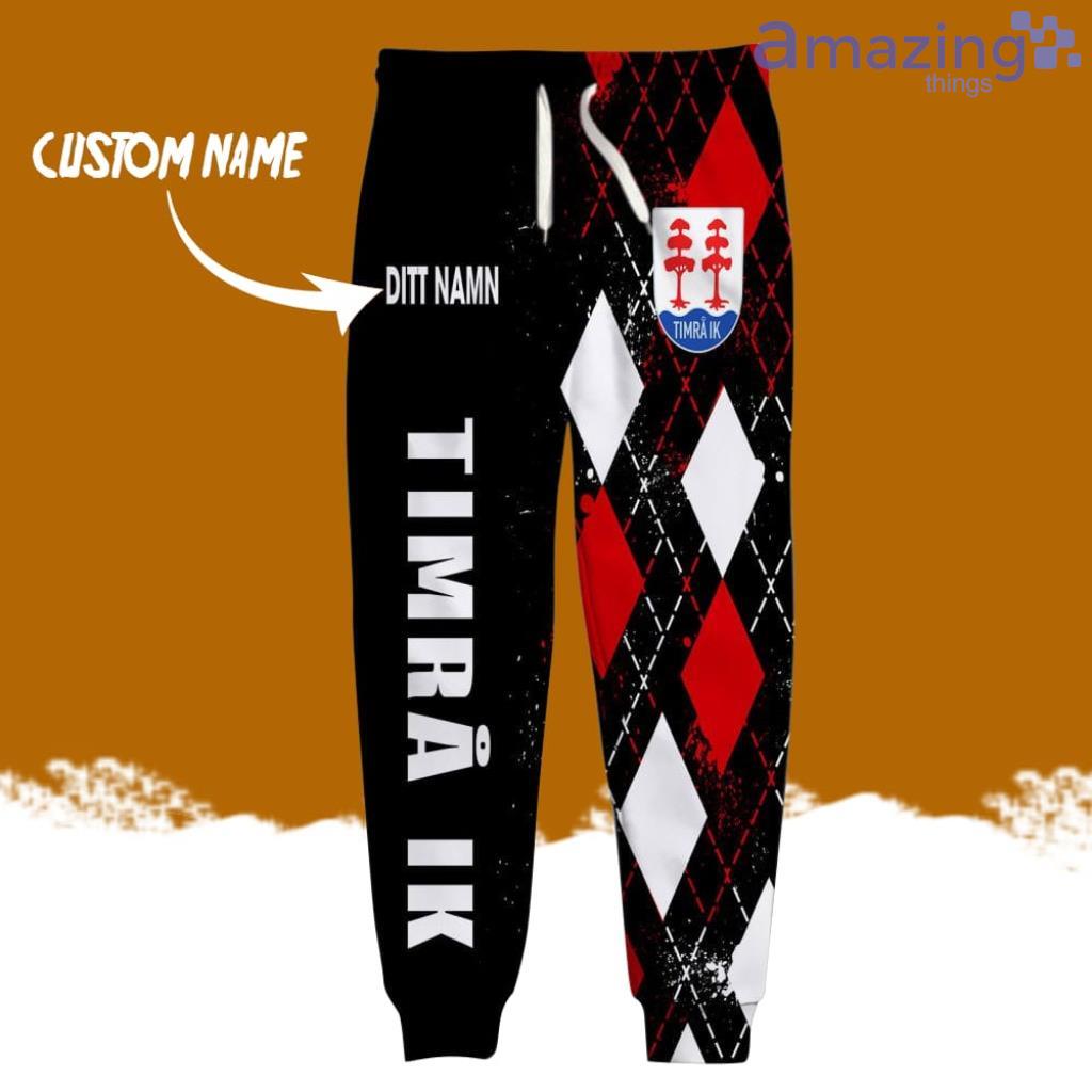 Timra Ik Logo Brand Long Pant 3D Printed Flattering Figure Custom Name Gift image Timra Ik Logo Brand Long Pant 3D Printed Flattering Figure Custom Name Gift Product Photo 1