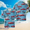Torch Red 2002 Thunderbird Blue Hawaiian Shirt