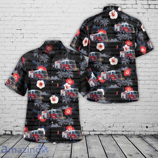 Troutville, Virginia, Troutville Volunteer Fire Department Hawaiian Shirt Product Photo 1