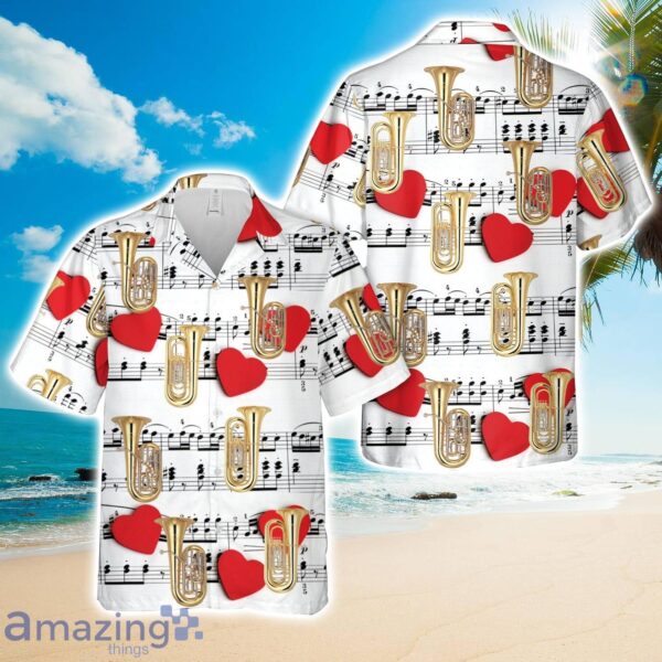 Tuba Musical Instrument Hawaiian Shirt Gift Product Photo 1