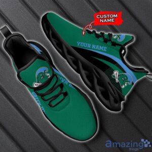 Tulane Green Wave NCAA Max Soul Shoes NCAA Team Lgo Sneakers Custom Name Gift For Fans image Tulane Green Wave NCAA Max Soul Shoes NCAA Team Lgo Sneakers Custom Name Gift For Fans Product Photo 2