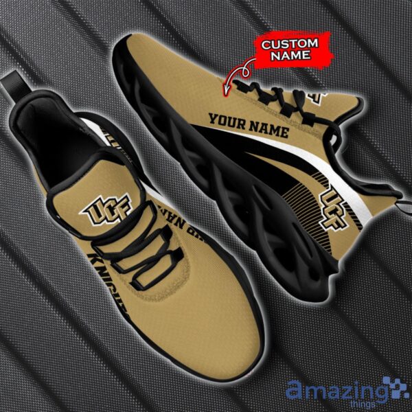 UCF Knights NCAA Max Soul Shoes NCAA Team Lgo Sneakers Custom Name Gift For Fans Product Photo 2