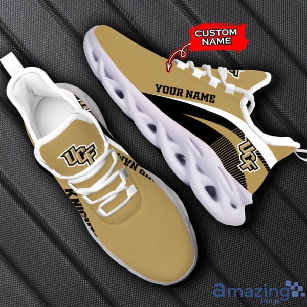 UCF Knights NCAA Max Soul Shoes NCAA Team Lgo Sneakers Custom Name Gift For Fans Product Photo 1