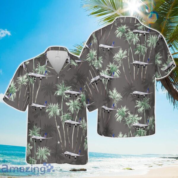 United Airlines (UAL) - Airbus A320-200 3d Hawaiian Shirt Product Photo 1