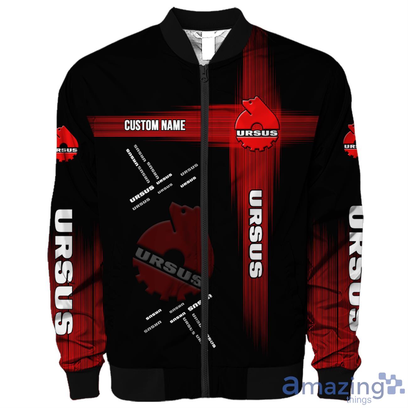 Ursus AS Logo Custom Name 3D T Shirt Sweatshirt Hoodie Bomber Jacket image Ursus AS Logo Custom Name 3D T-Shirt Sweatshirt Hoodie Bomber Jacket Product Photo 6