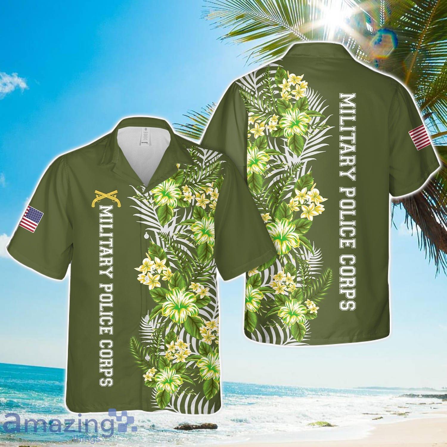 US Army Military Police Corps (USAMPC) Hawaiian Shirt image US Army Military Police Corps (USAMPC) Hawaiian Shirt Product Photo 1