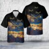 US Marine Corps Lockheed KC-130T Hercules (L-382) Hawaiian Shirt