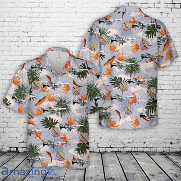 US Marine Corps VMCJ-1 McDonnell RF-4B Phantom 153110-RM-607 (1973) Hawaiian Shirt Product Photo 1
