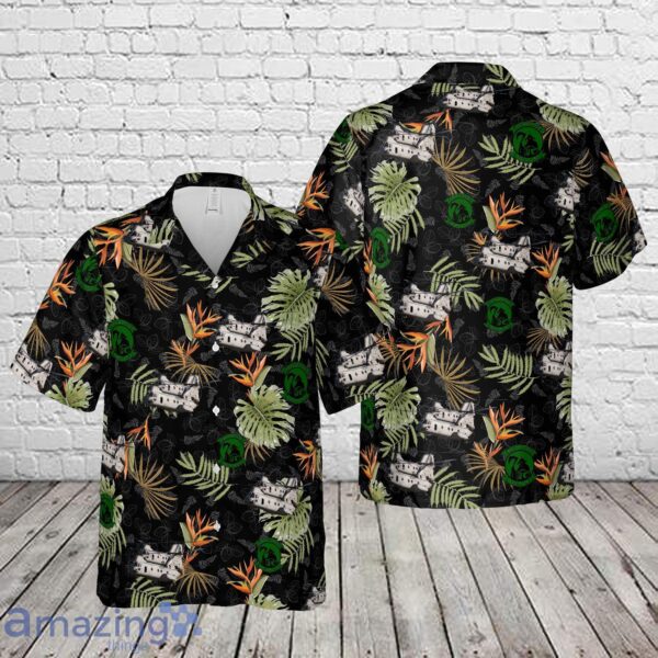 USMC Boeing Vertol CH-46E Sea Knight - HMMT-164 Knightriders Hawaiian Shirt Product Photo 1