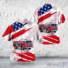 Verona, Pennsylvania, Penn Hills Volunteer Fire Department No.4 Engine 41 1980 Ford C8000 Pierce, 4th Of July 3d Hawaiian Shirt