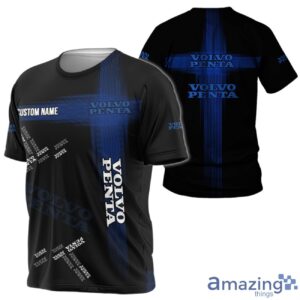 Volvo Penta AS Logo Custom Name 3D T-Shirt Sweatshirt Hoodie Bomber Jacket Product Photo 2