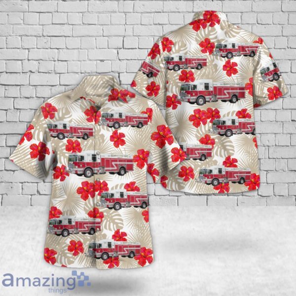 Wamego, Kansas, Wamego Fire Department Hawaiian Shirt Product Photo 1