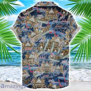 Washington Capitals 3D Printing NHL Team Logo Hawaiian Shirt Unique Gift For Fans Product Photo 2