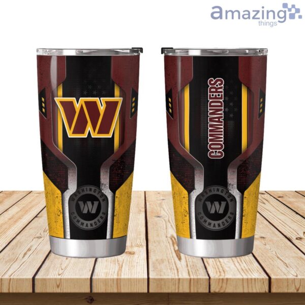 Washington Commanders 3D Travel Tumbler 20oz Product Photo 1