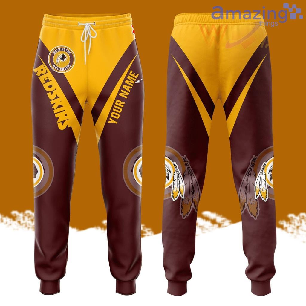 Washington Redskins All Over Print 3D Long Pants image Washington Redskins All Over Print 3D Long Pants Product Photo 1