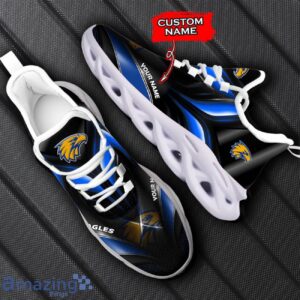 West Coast Eagles AFL Max Soul Shoes Personalized Name For Fans Product Photo 2