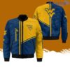 West Virginia Mountaineers All-Over-Print Bomber Jacket Hot Style 3D Printing