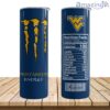 West Virginia Mountaineers Energy Skinny Tumbler 17oz