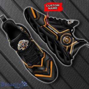 Wests Tigers NRL Max Soul Shoes Running Sneakers Custom Name Product Photo 1