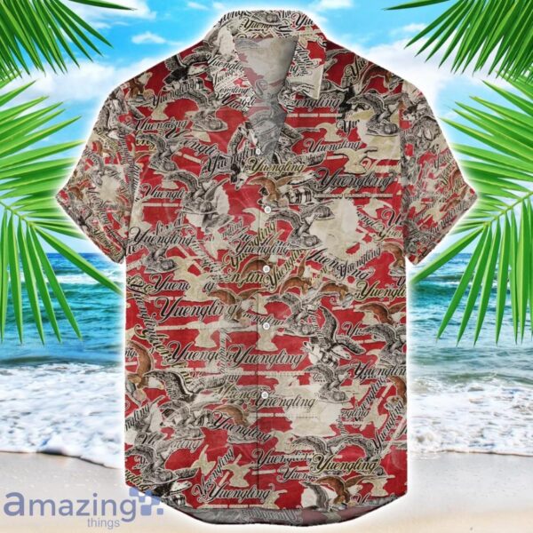 Yuengling Lager 3D Printing Beer Logo Hawaiian Shirt For Men And Women Product Photo 1