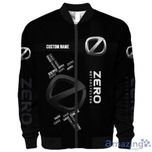 Zero Motorcycles AS Logo Custom Name 3D T-Shirt Sweatshirt Hoodie Bomber Jacket Product Photo 6