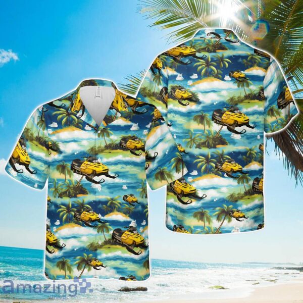 2000 Ski-Doo MXZ500 Snowmobile Hawaiian Shirt Product Photo 1