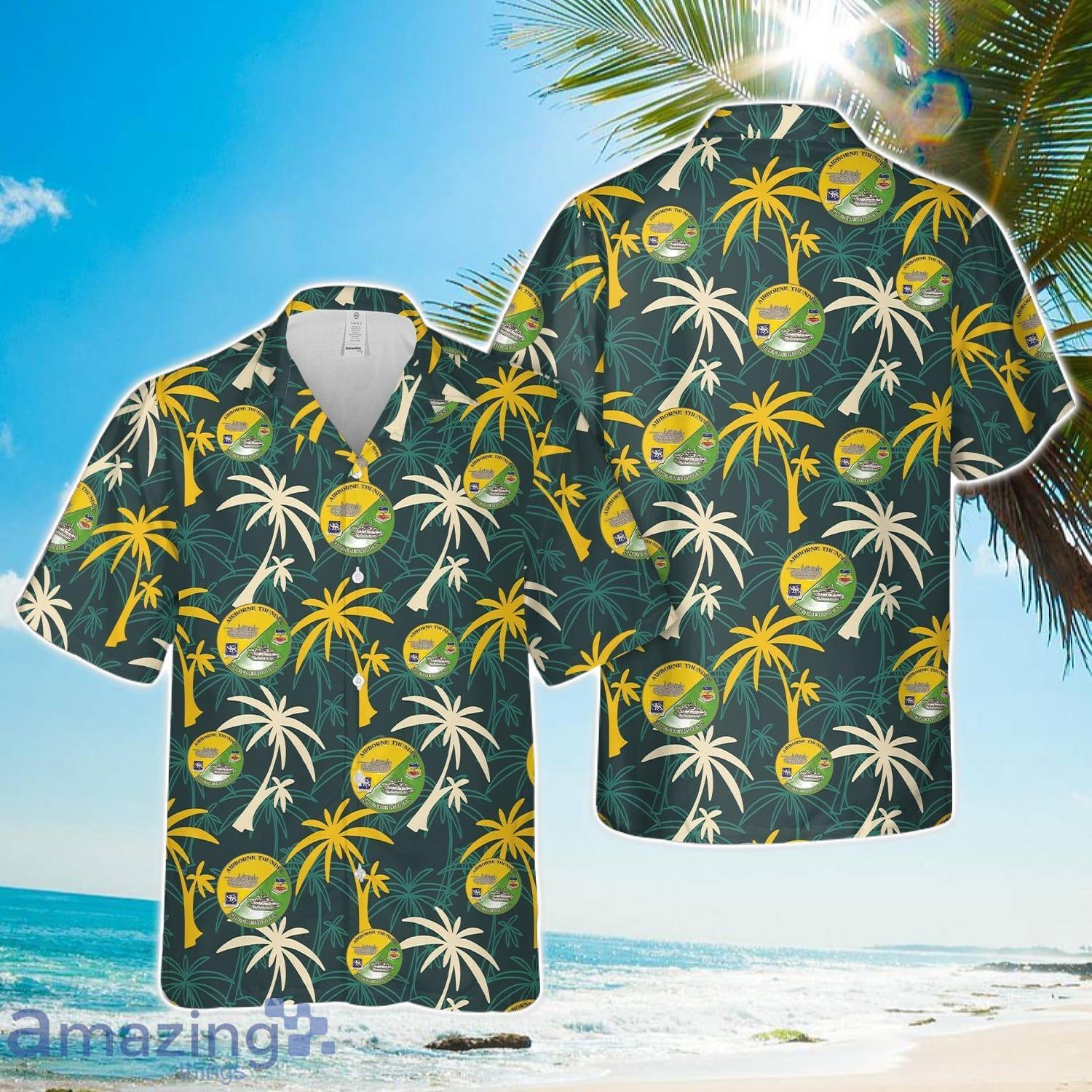 3 73 Armor Airborne Thunder Hawaiian Shirt Beach Shirt image 3-73 Armor Airborne Thunder Hawaiian Shirt Beach Shirt Product Photo 1