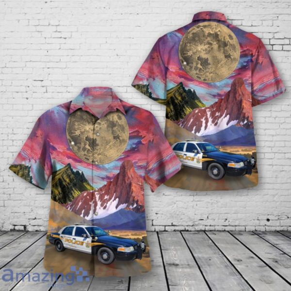 Abbotsford, British Columbia Police Department Hawaiian Shirt Product Photo 1