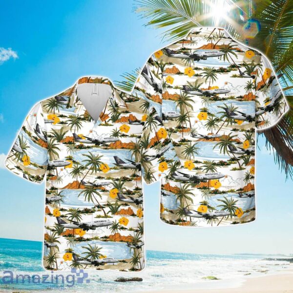 Air Atlanta Icelandic Boeing 747-428 TF-AAK Ed Force One Hawaiian Shirt Summer Beach Shirt Product Photo 1