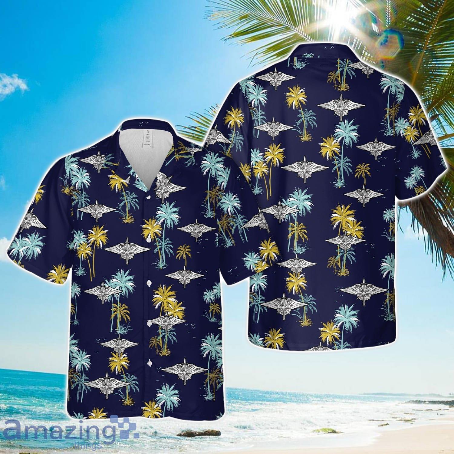 Air Force SPECIAL WARFARE BADGE Hawaiian Shirt Beach Shirt image Air Force SPECIAL WARFARE BADGE Hawaiian Shirt Beach Shirt Product Photo 1