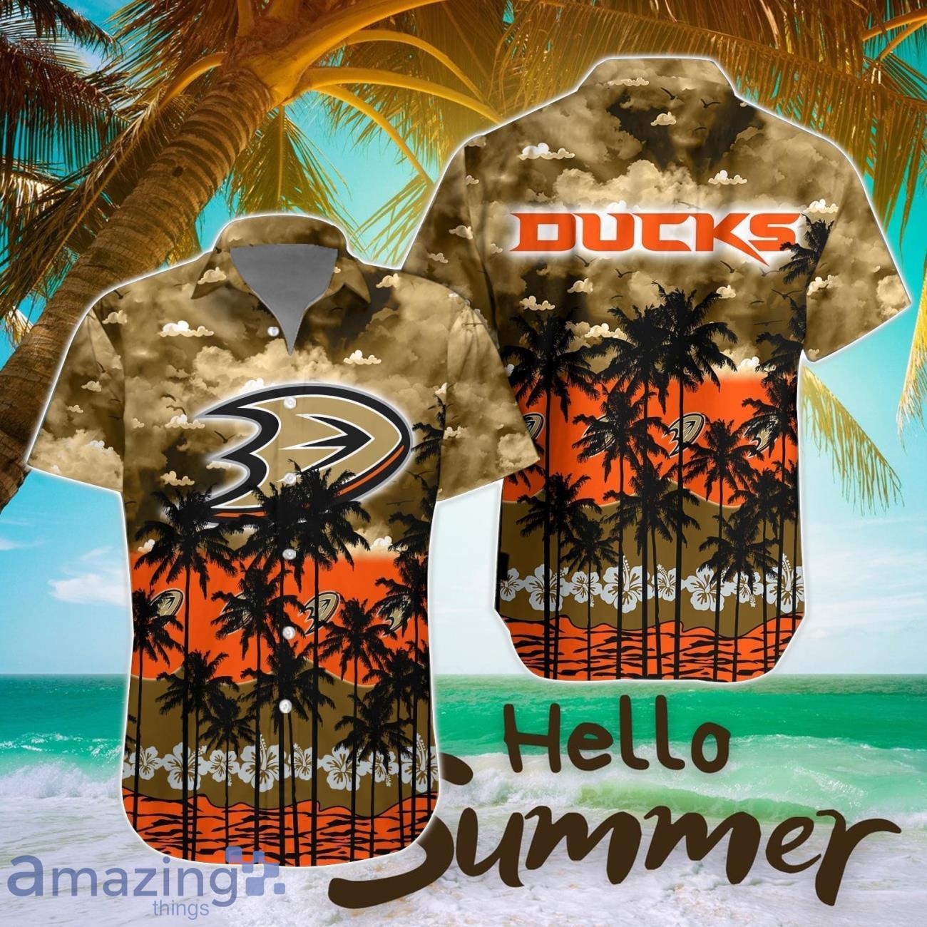 Anaheim Ducks Shirt New Designs Hawaiian Shirt All Printed Summer Gift For Fans image Anaheim Ducks Shirt New Designs Hawaiian Shirt All Printed Summer Gift For Fans Product Photo 1
