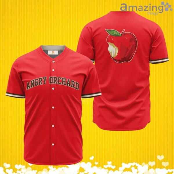 Angry Orchard Red Basic Baseball Jersey Shirt New Fashion Product Photo 1