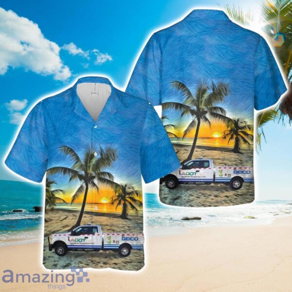 Arizona ADOT Incident Response Unit Hawaiian Shirt Product Photo 1