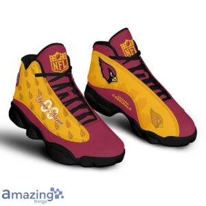 Arizona Cardinals Air Jordan 13 Shoes Trending For Men Women Custom Number & Name Product Photo 2