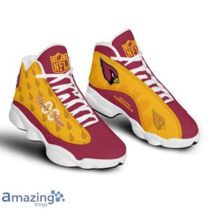 Arizona Cardinals Air Jordan 13 Shoes Trending For Men Women Custom Number & Name Product Photo 1