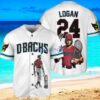 Arizona Diamondbacks x Wolverine Logan with Trophy Custom Baseball Jersey Shirt White