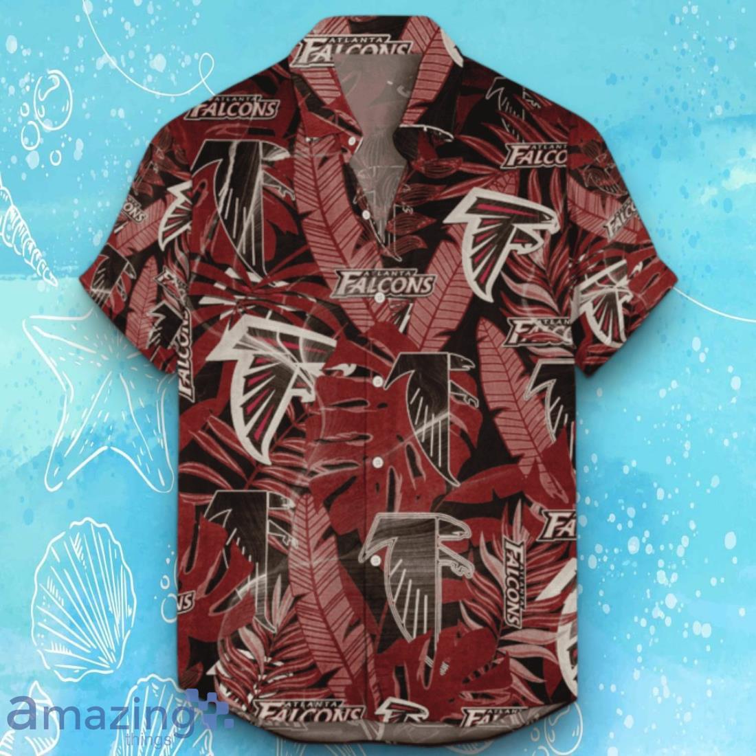 Atlanta Falcons Hawaiian Shirt Retro Logo Revolutions 2024 For Fans image Atlanta Falcons Hawaiian Shirt Retro Logo Revolutions 2024 For Fans Product Photo 1