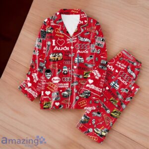 Audi Set Pijamas For Men Women Speacial Gift For Fans Product Photo 2