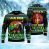 Bigfoot Beer Christmas Ugly Sweater Perfect Time to Enjoy Beer Gift Christmas