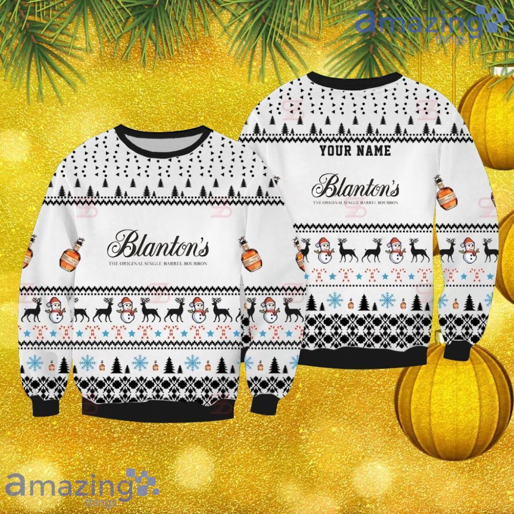 Blanton's Custom Name Knitting Ugly Sweater 3D Gift Christmas image Blanton's Custom Name Knitting Ugly Sweater 3D Gift Christmas