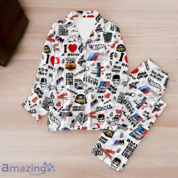 BMW M Car Set Pijamas For Men Women Best Gift For Fans Product Photo 2