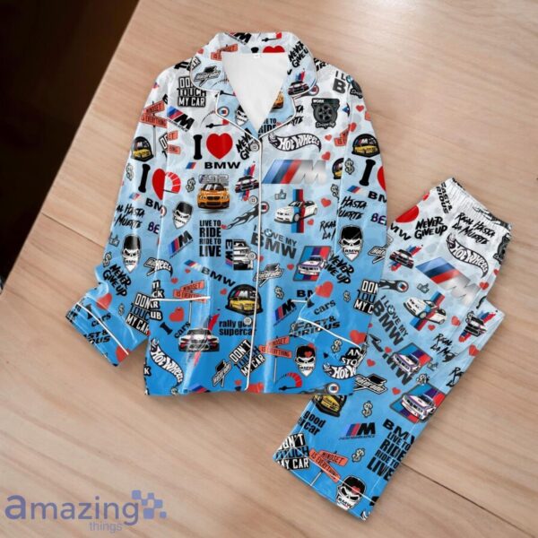 BMW M Car Set Pijamas For Men Women Speacial Gift For Fans Product Photo 2