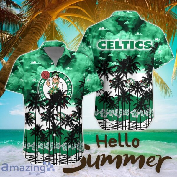 Boston Celtics Hawaiian Shirt All Printed 3D Printing Aloha Button Shirt Product Photo 1