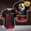 Budweiser Michael Myers Halloween My Blood Type Halloween Costume Baseball Jersey Shirt
