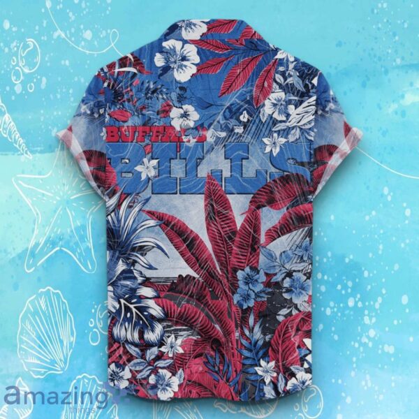 Buffalo Bills Hawaiian Shirt Tropical Skull Halloween For Fans Product Photo 2