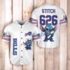Buffalo Bills Lilo & Stitch Champions Baseball Jersey Shirt White