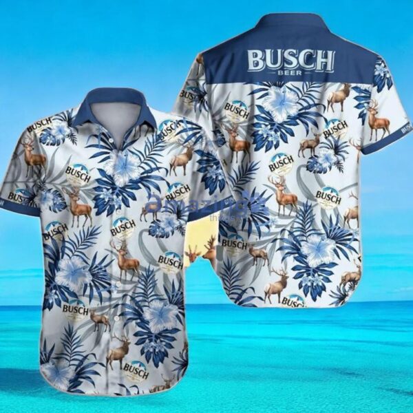 Busch Beer Deer Hunting Hawaiian Shirt, Beach Hawaiian Shirt For Men Women, Busch Lover Gift Product Photo 1